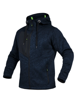 Кардиган Leibwachter Casual Line из меланжевого трикотажа