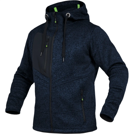 Кардиган Leibwachter Casual Line из меланжевого трикотажа