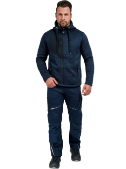 Melange-kootud kardigan Leibwächter Casual Line