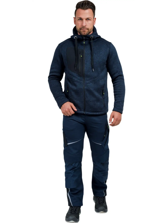 Melange-kootud kardigan Leibwächter Casual Line