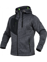 Кардиган Leibwachter Casual Line из меланжевого трикотажа