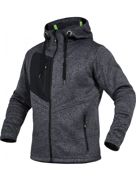 Melange-kootud kardigan Leibwächter Casual Line