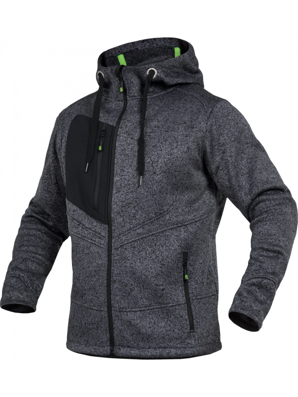 Melange-kootud kardigan Leibwächter Casual Line