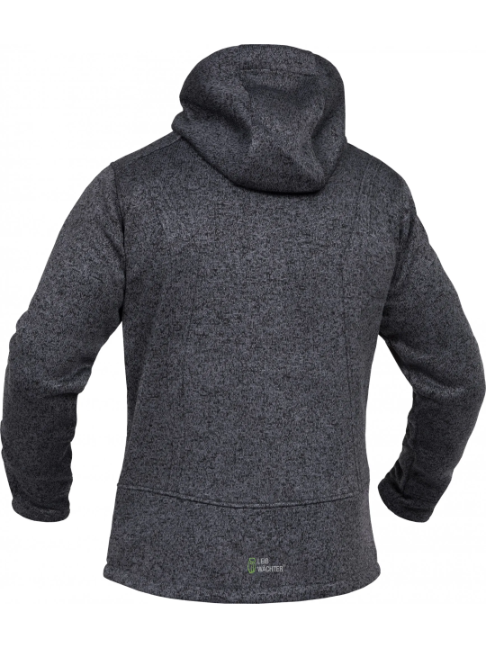 Кардиган Leibwachter Casual Line из меланжевого трикотажа