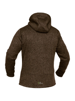 Кардиган Leibwachter Casual Line из меланжевого трикотажа