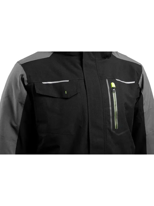 Isoleeritud kapuutsiga jope AMOS