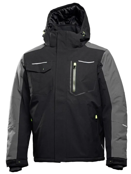 Isoleeritud kapuutsiga jope AMOS