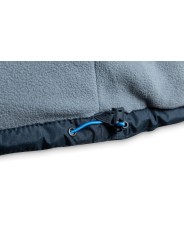 Isoleeritud kapuutsiga tumesinine jakk LEON