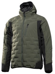 Jakk oliivi värvi kapuutsiga PAUL