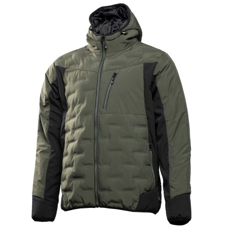 Jakk oliivi värvi kapuutsiga PAUL