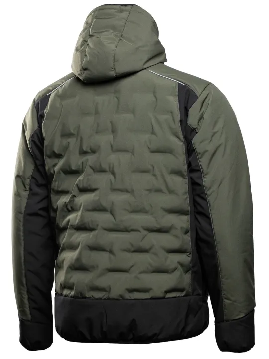 Jakk oliivi värvi kapuutsiga PAUL