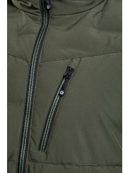 Jakk oliivi värvi kapuutsiga PAUL