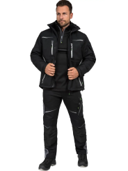 Talvine töö softshell-jakk Leibwächter Flex Line