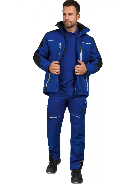 Talvine töö softshell-jakk Leibwächter Flex Line