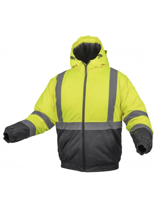 HOEGERT OKER talvejope bomber kollane