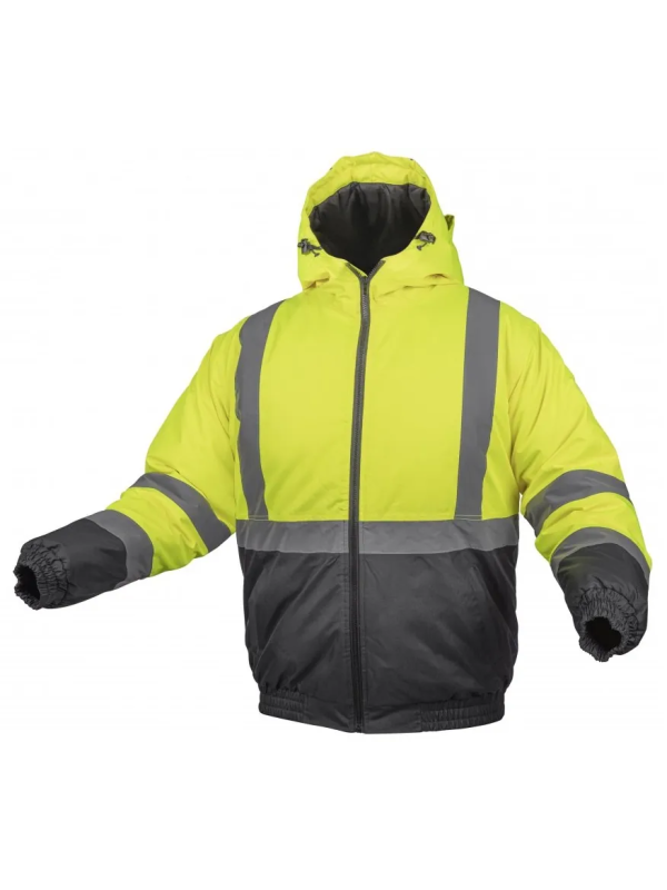 HOEGERT OKER talvejope bomber kollane