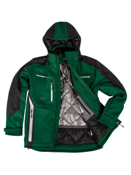 Talvine töö softshell-jakk Leibwächter Flex Line