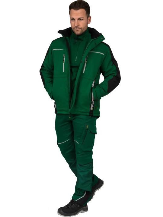 Зимняя рабочая Softshell-куртка Leibwachter Flex Line