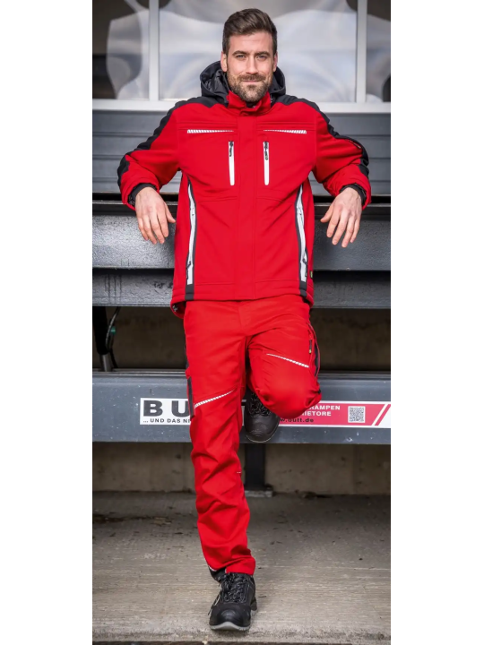 Зимняя рабочая Softshell-куртка Leibwachter Flex Line
