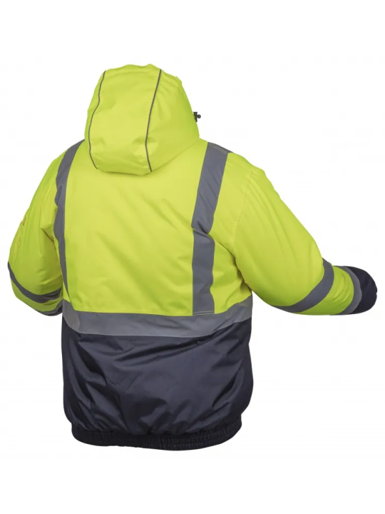 HOEGERT OKER talvejope bomber kollane