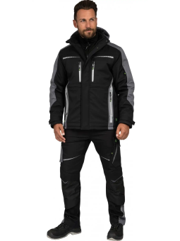 Talvine töö softshell-jakk Leibwächter Flex Line