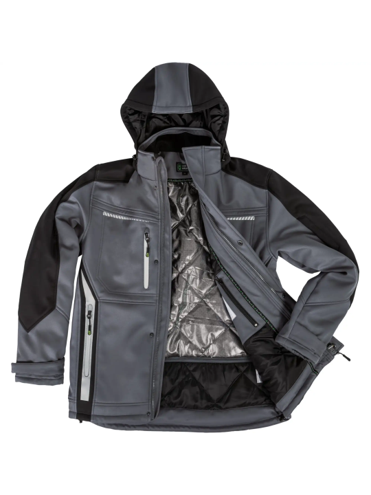 Зимняя рабочая Softshell-куртка Leibwachter Flex Line