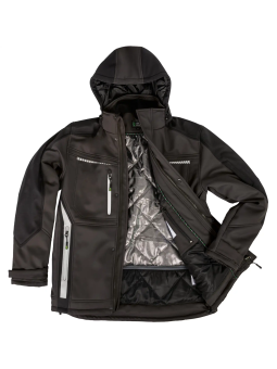 Зимняя рабочая Softshell-куртка Leibwachter Flex Line