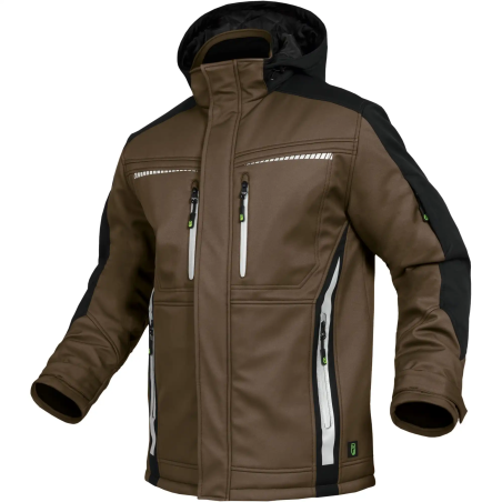 Зимняя рабочая Softshell-куртка Leibwachter Flex Line