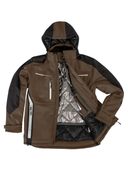Talvine töö softshell-jakk Leibwächter Flex Line