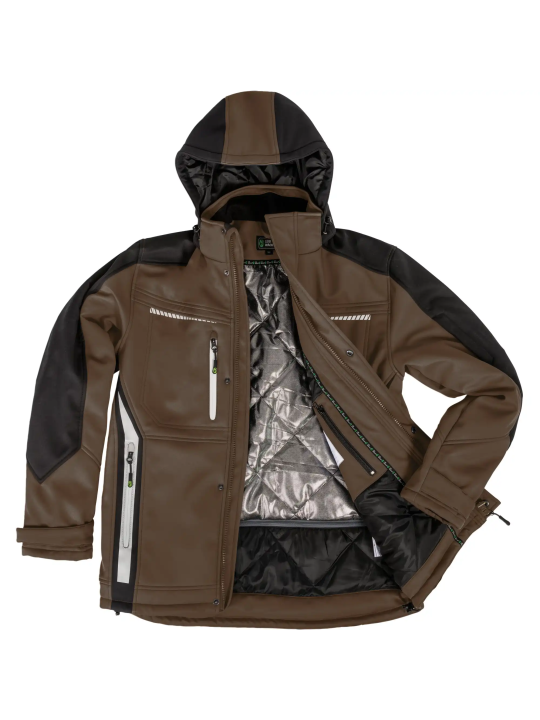 Talvine töö softshell-jakk Leibwächter Flex Line