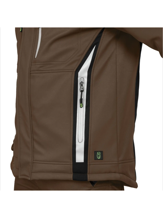 Зимняя рабочая Softshell-куртка Leibwachter Flex Line