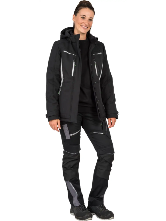 Talvine softshell-tööjope Leibwächter Flex Line
