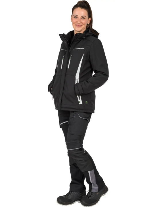 Зимняя рабочая Softshell-куртка Leibwachter Flex Line