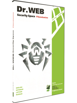 Dr.Web Security Space pikendamine
