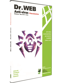 Dr.Web ANTI-VIRUS pikendamine