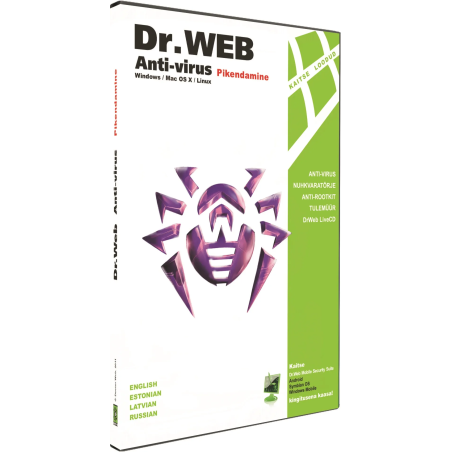 Dr.Web ANTI-VIRUS продление