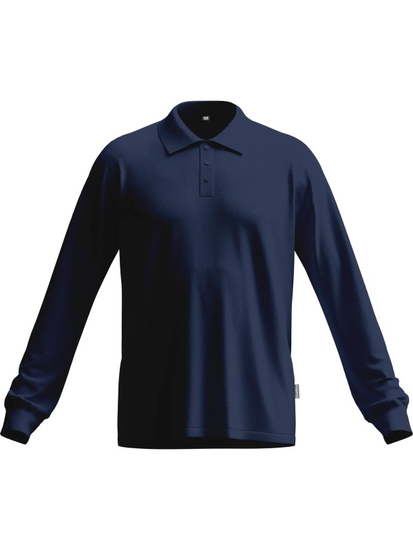 Tencel' pikkade varrukatega polo sark 'iND' - Plus X Award