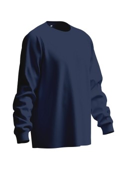 Tencel' pikkade varrukatega T-särk 'iND' - Plus X