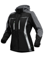 Jakk naistele Flex-Line hall/must