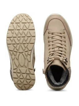 ЖЕНСКИЕ БОТИНКИ ИЗ НУБУКА С ПОДКЛАДКОЙ ИЗ НАСТОЯЩЕЙ КОЖИ ROLLING FITNESS