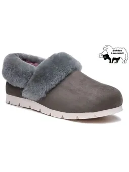 ЖЕНСКИЕ ТАПОЧКИ ИЗ ОВЕЧЬЕЙ КОЖИ