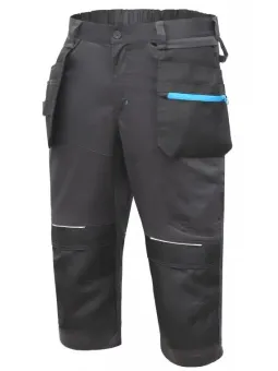 HOEGERT WURNITZ 3/4 Elastsed kaitsepüksid tumehallid