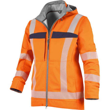 Рабочая сигнальная Softshell-куртка QUALITEX Allround-Warnschutz