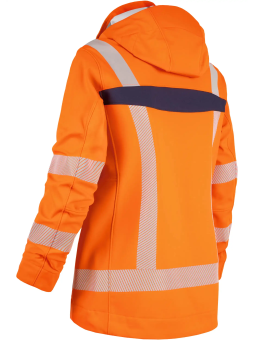 Рабочая сигнальная Softshell-куртка QUALITEX Allround-Warnschutz