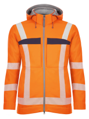 Рабочая сигнальная Softshell-куртка QUALITEX Allround-Warnschutz