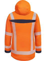 Зимняя рабочая куртка QUALITEX Allround-Warnschutz