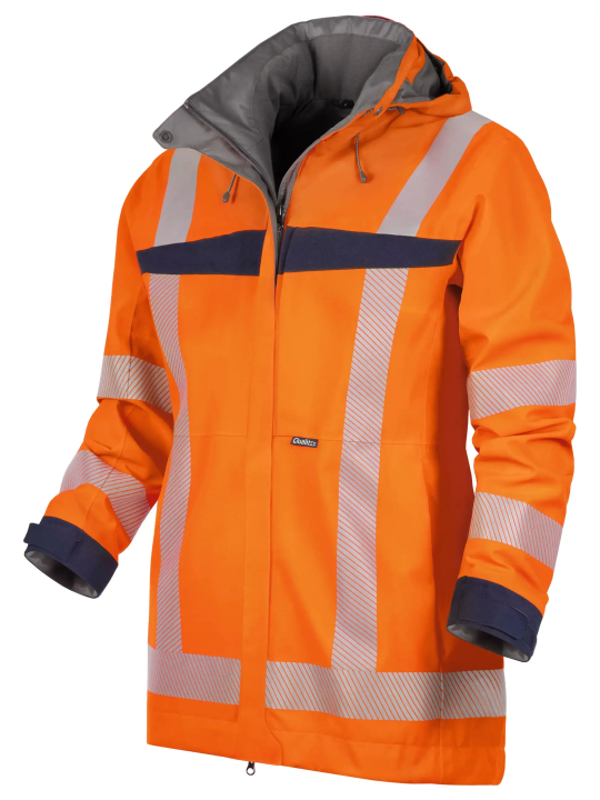 Hoiatuskaitse hardshell-tööjope QUALITEX Allround-Warnschutz