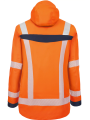 Рабочая куртка Hardshell повышенной видимости QUALITEX Allround-Warnschutz