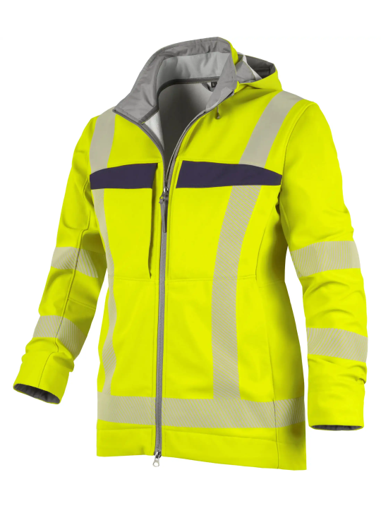 Гибридная сигнальная Softshell-куртка QUALITEX Allround-Warnschutz