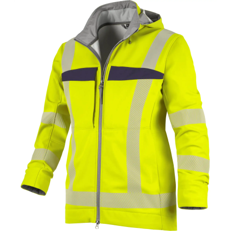 Hoiatus-Softshell-hübriidjope QUALITEX Allround-Warnschutz